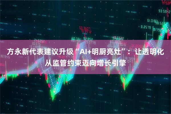 方永新代表建议升级“AI+明厨亮灶”：让透明化从监管约束迈向增长引擎