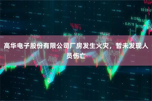高华电子股份有限公司厂房发生火灾，暂未发现人员伤亡